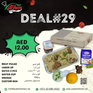 Meat Pulao with Custom Box