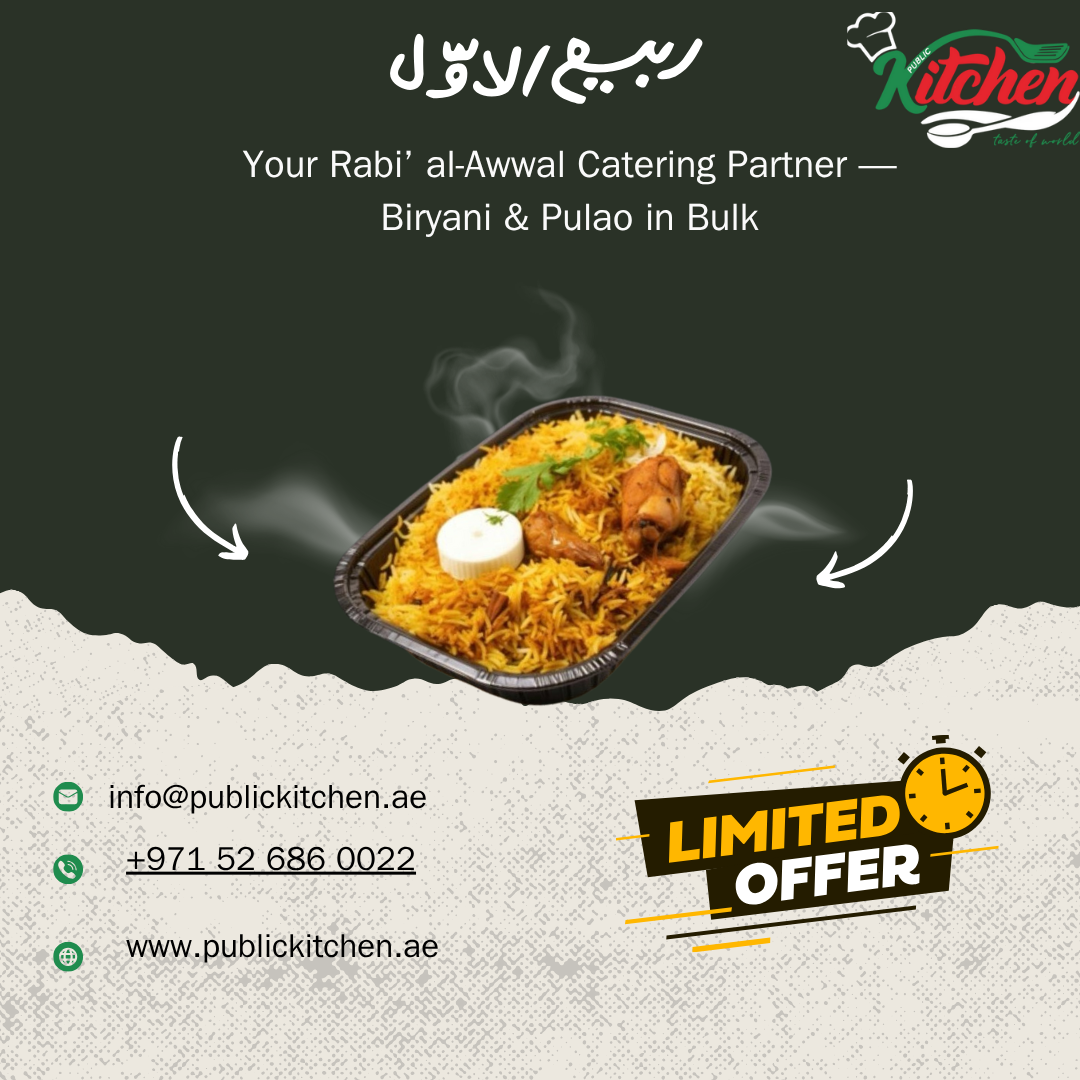 Rabi’ al-Awwal bulk biryani UAE,