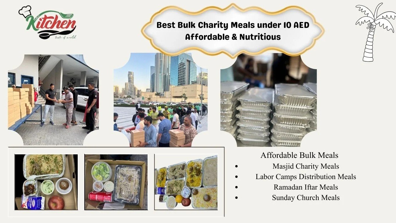 Affordable chicken biryani meal box under 10 AED