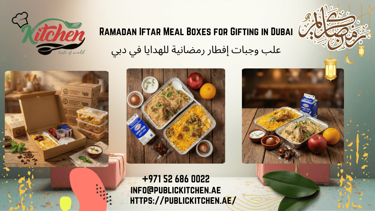 Hygienically packed Ramadan Iftar meal boxes for charity and gifting in Dubai