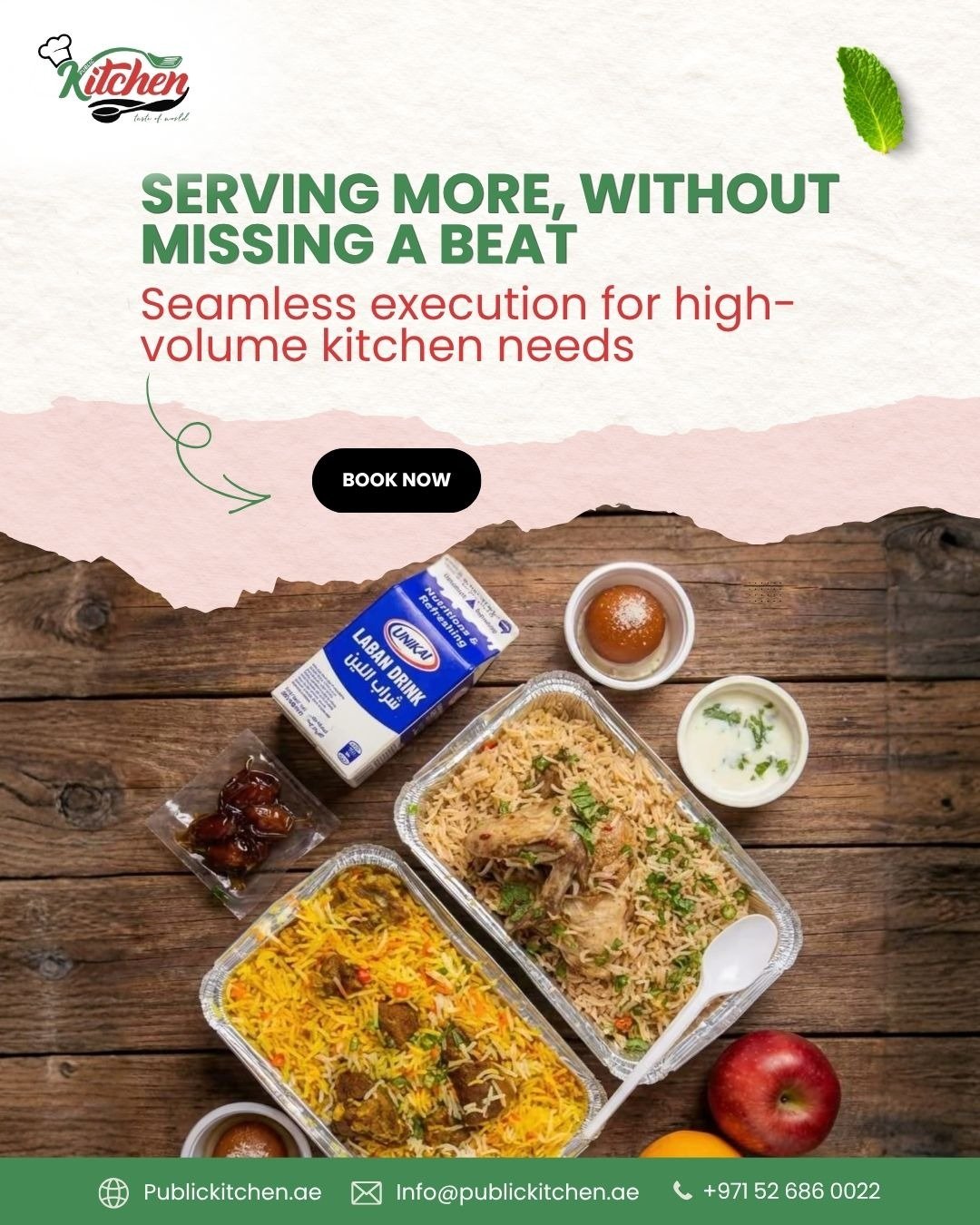 Bulk Food Delivery In Al Nahda