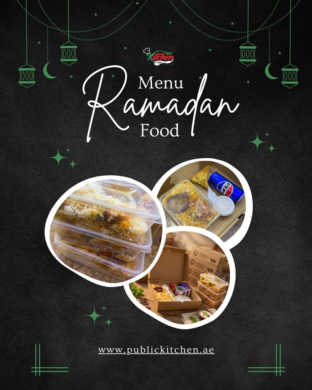 Ramadan Iftar meals for bulk distribution