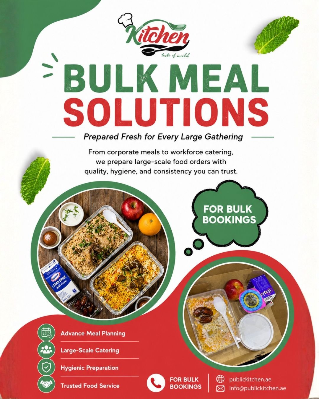Bulk Meal Delivery