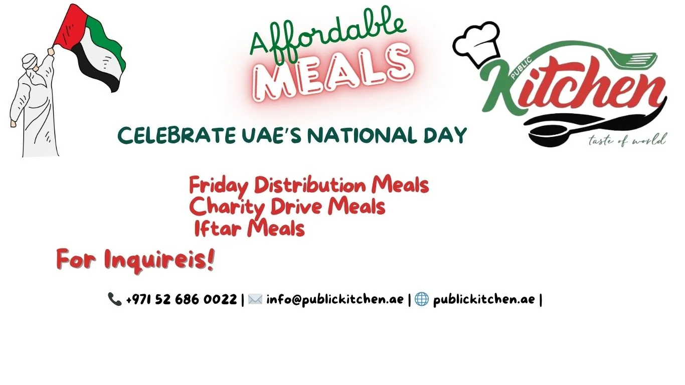 bulk biryani catering for UAE National Day community food drive in Dubai
