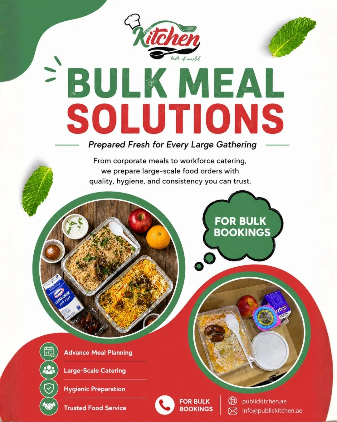 Bulk Meal Delivery